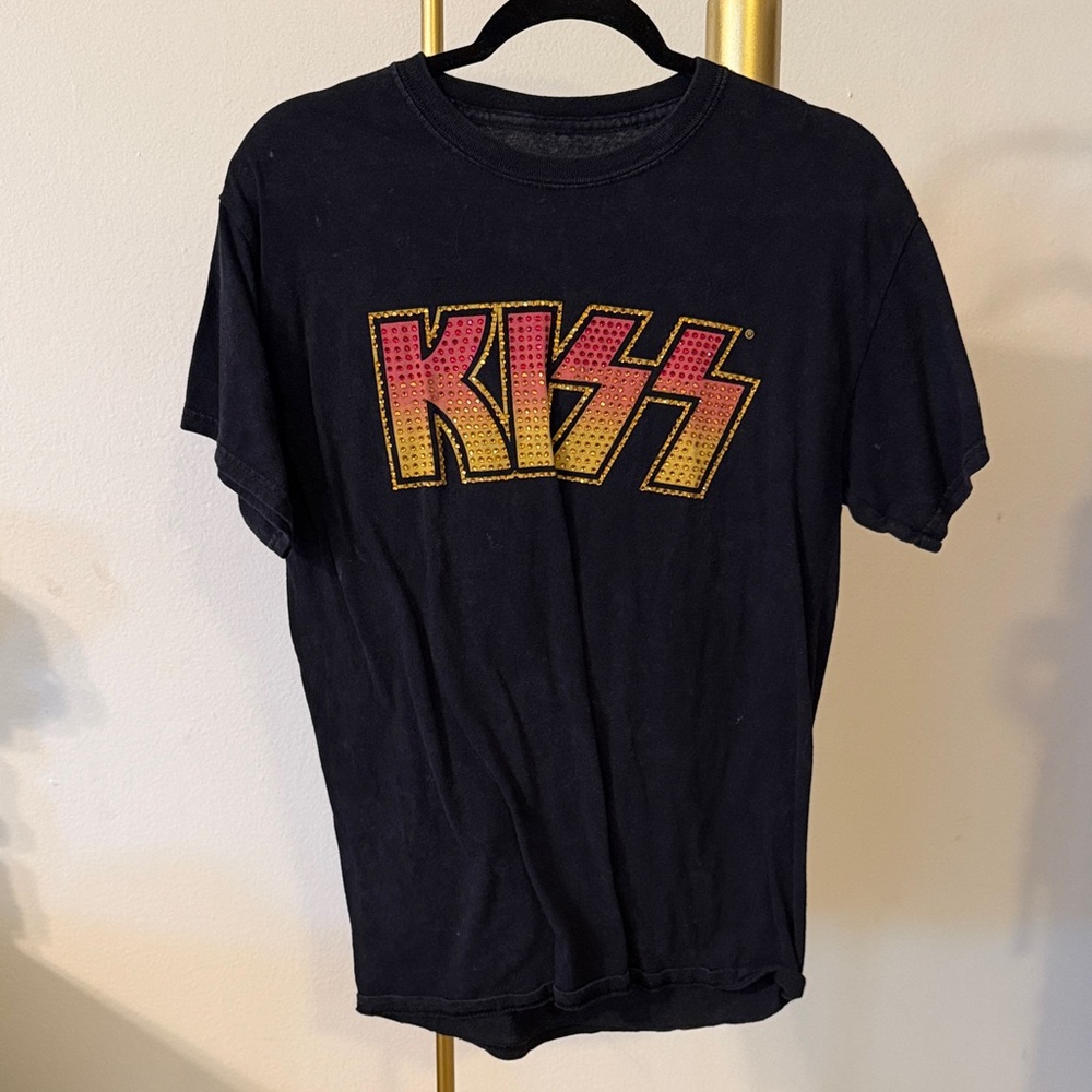 Kiss Kids Tee with Vibrant Logo